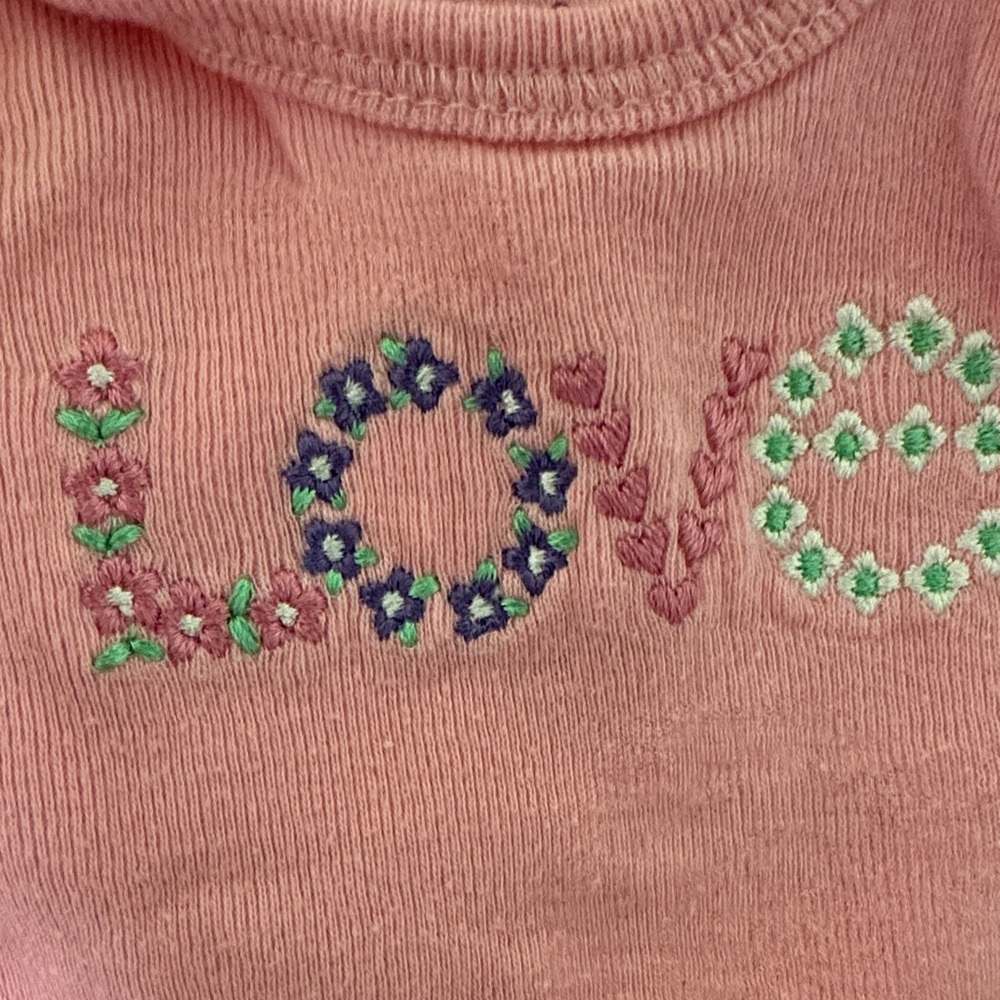 Gerber Baby Girl Onesies Bundle 5 Pc 0-3 Months Pink Green Floral - Picture 7 of 7